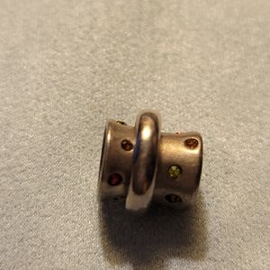 Retired Chamilia Silver and Swarovski bead